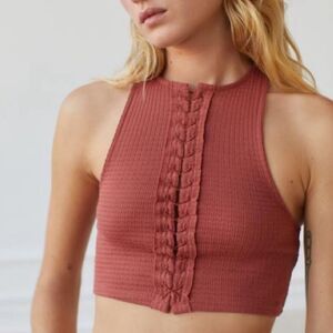 Urban Outfitters Out From Under Dallas Lace Up Tank Top Women’s XS